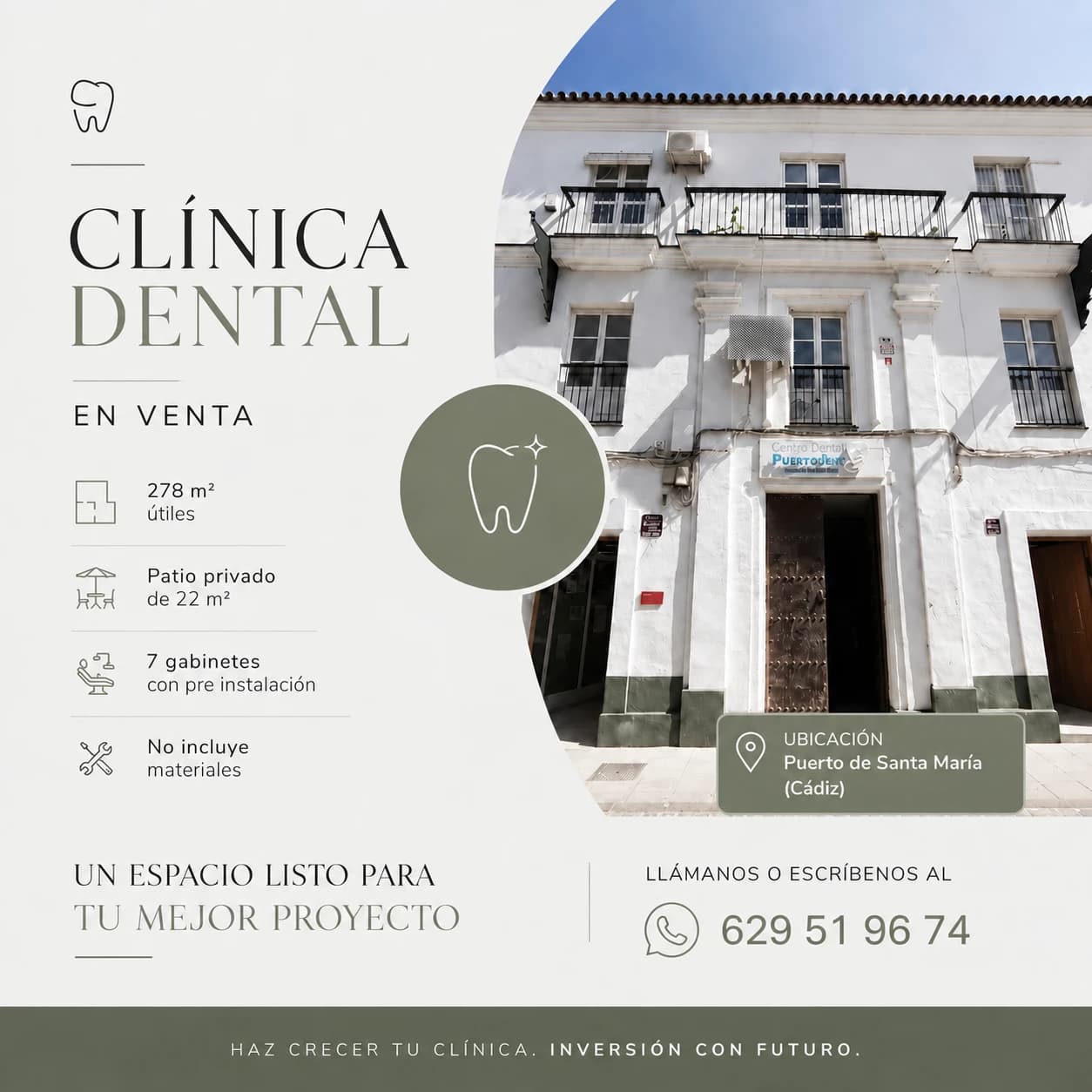 Clínica dental en venta — Puerto de Santa María