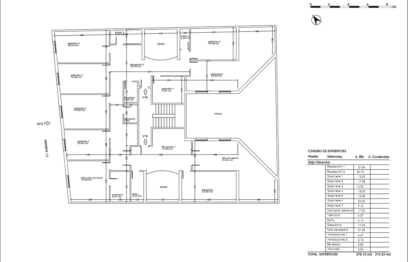 Plano del inmueble